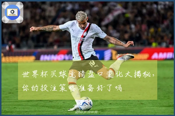 世界杯买球竞猜盘口变化大揭秘，你的投注策略准备好了吗